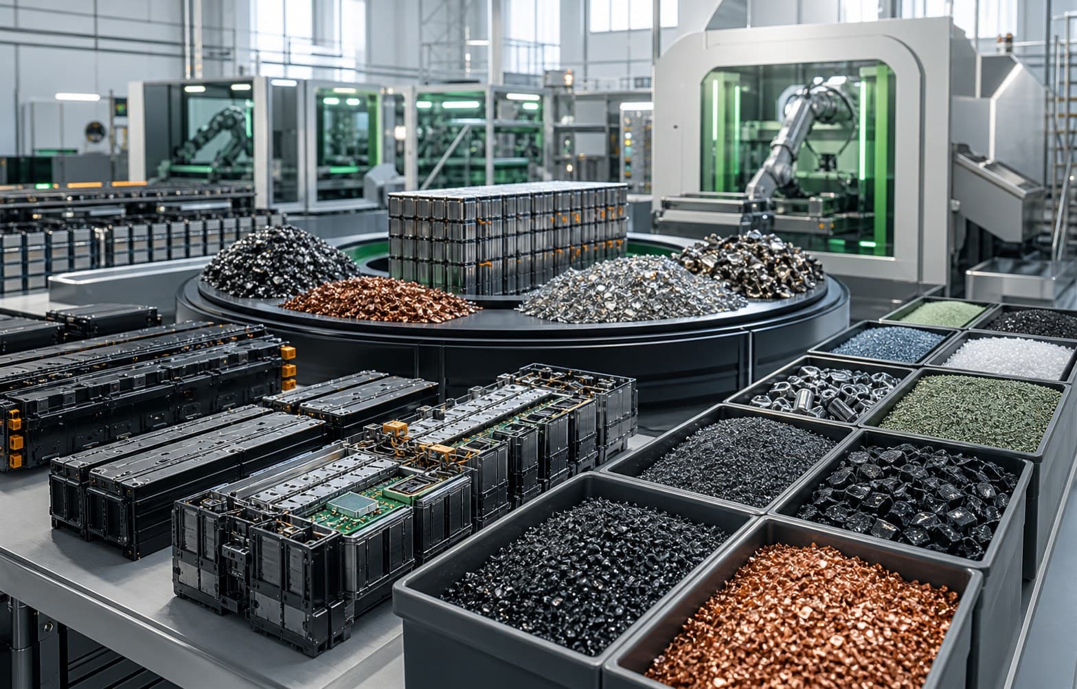Circular economy for lead and lithium batteries
